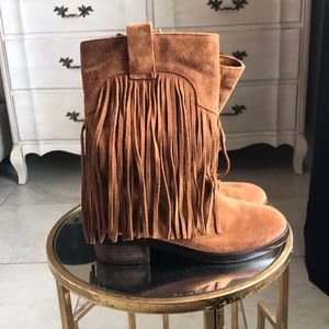 Lucky Brand Tassel boots
